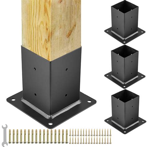 bracket for metal post|wood post mounting brackets.